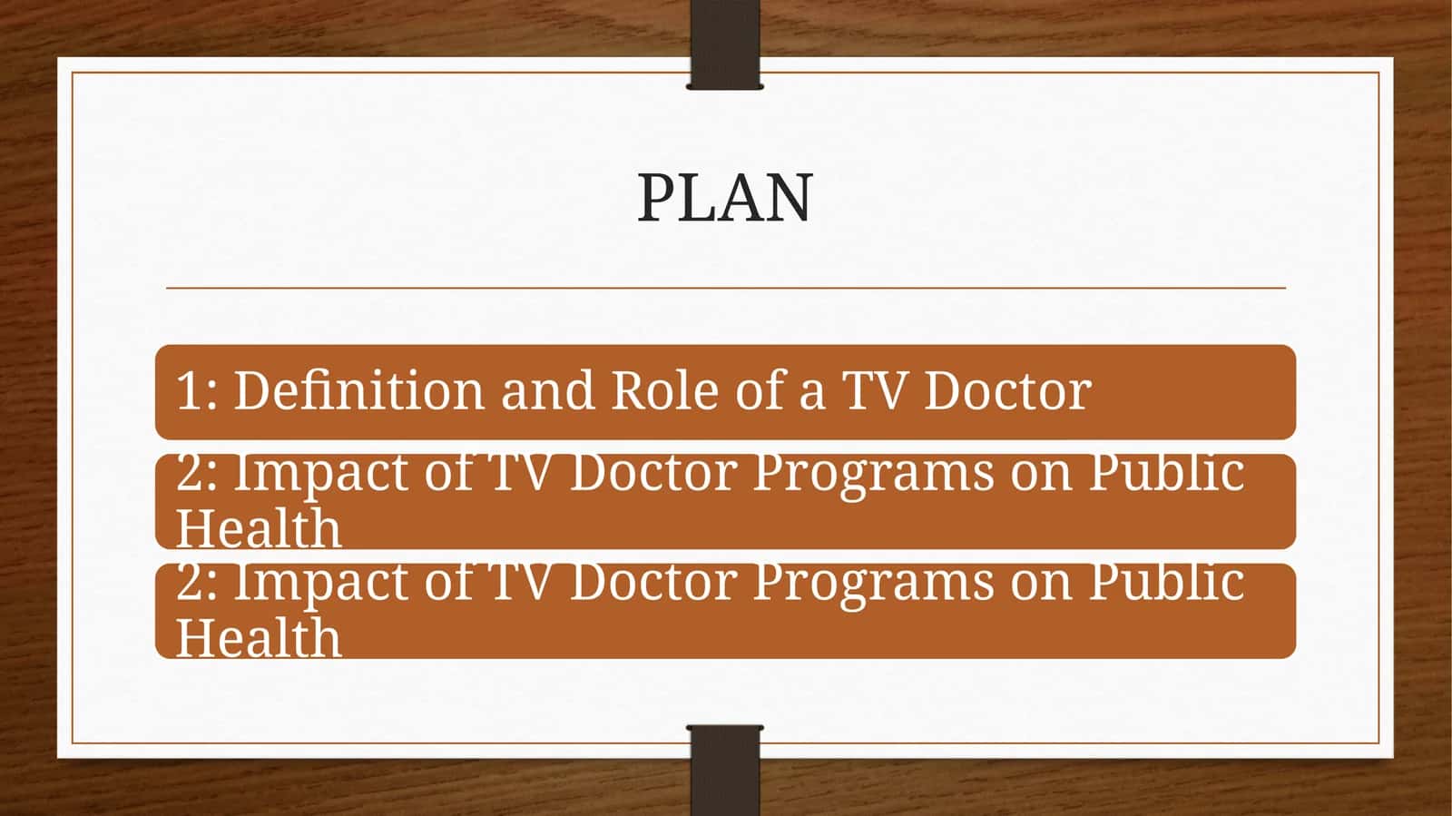 TV doctor 1