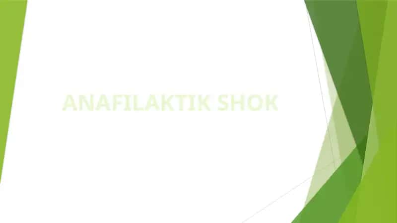 Anafilaktik Shok 1