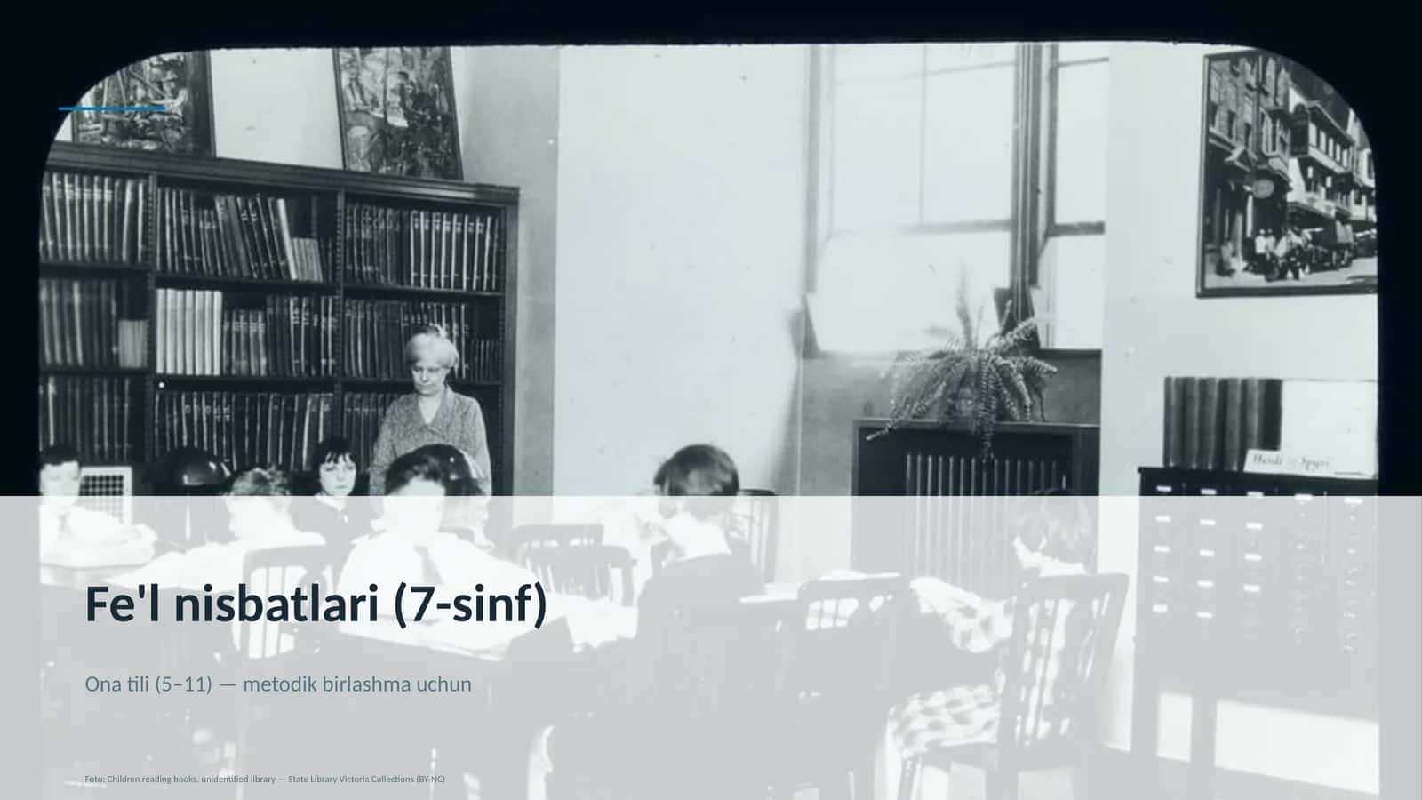 Fe'l nisbatlari (7-sinf) 1