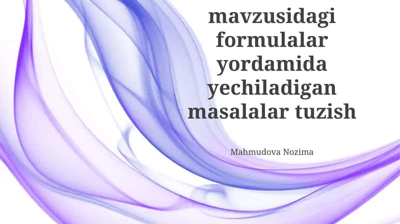 Kombinotorika Formulalarini Qo'llash Mumkin Bo'lgan Muammolarni Aniqlash 1