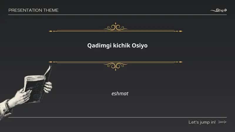 Qadimgi kichik Osiyo 1