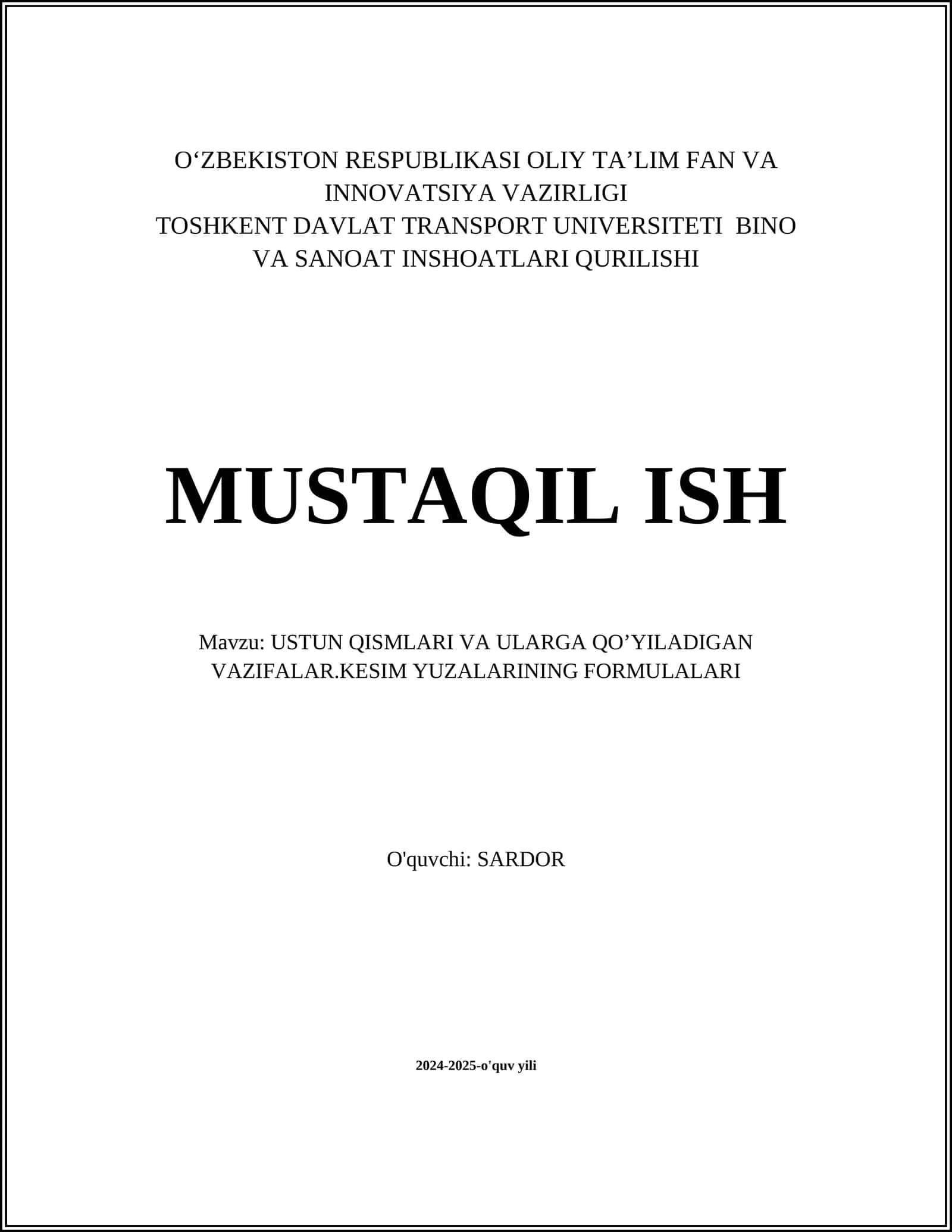 Uchburchakning asosiy qismlari 1