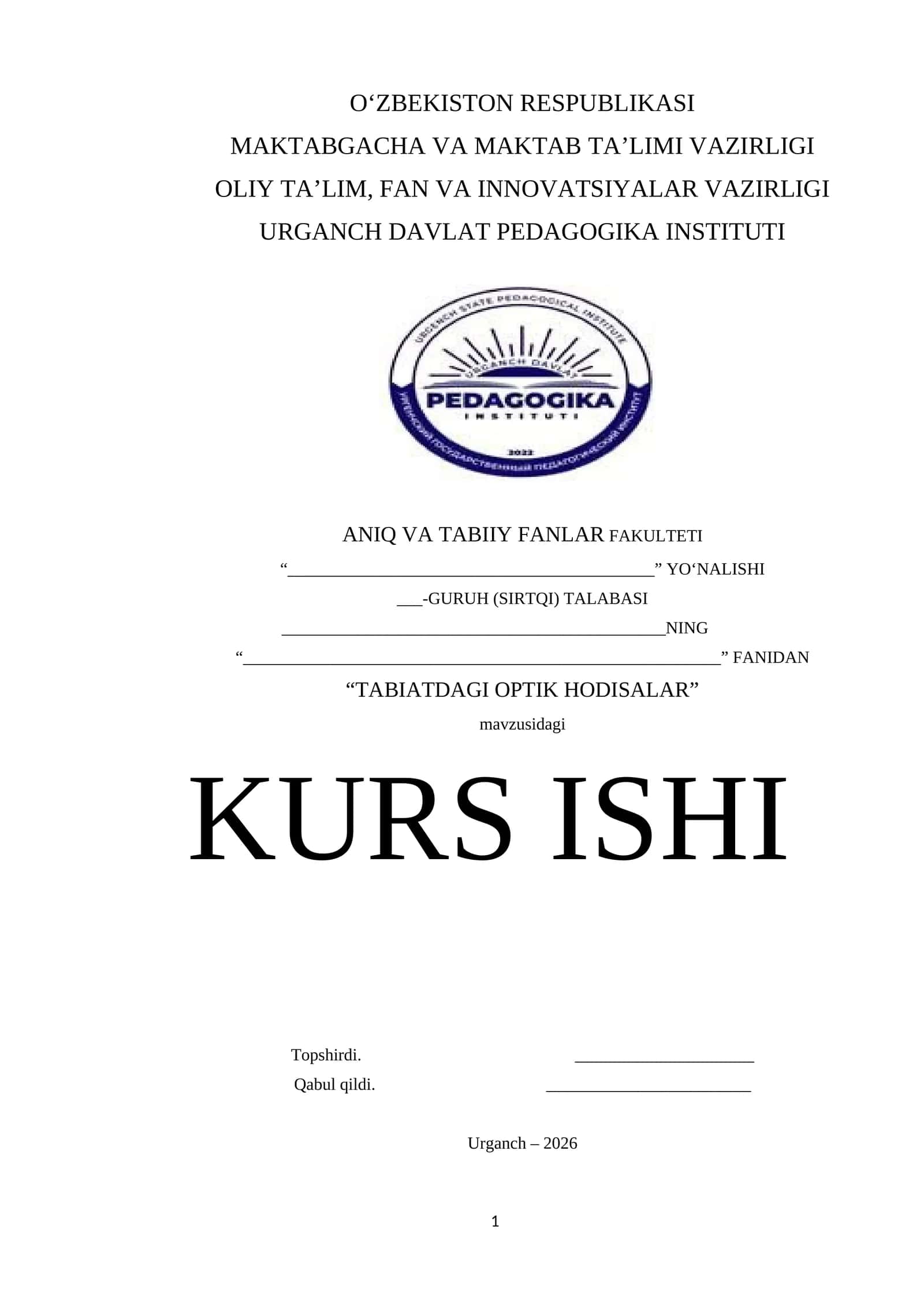 TABIATDAGI OPTIK HODISALAR 1