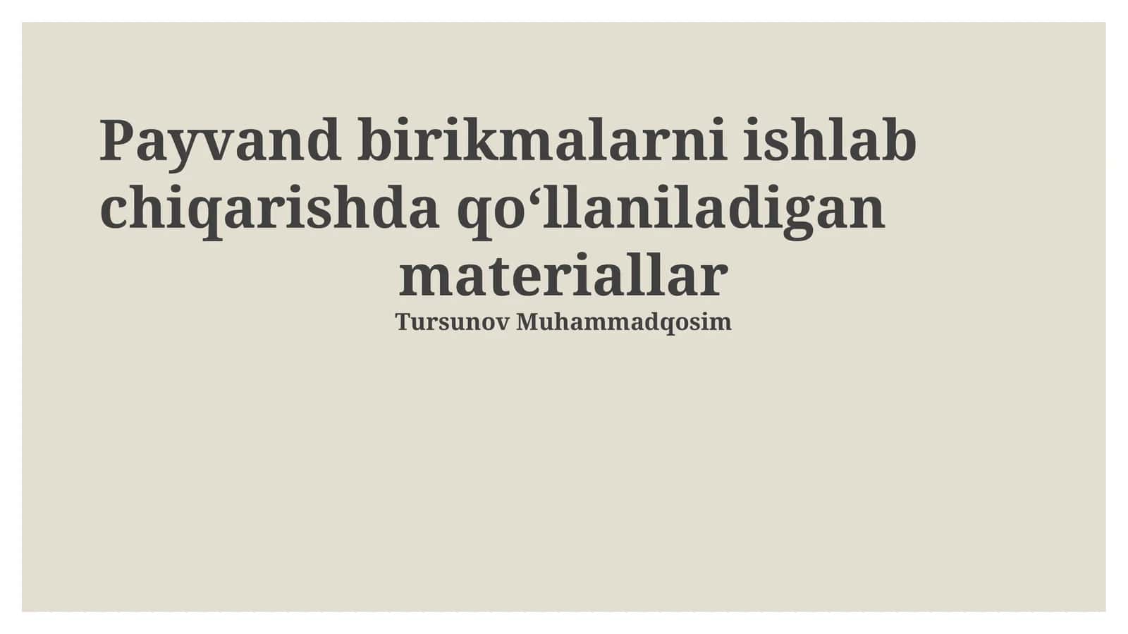 Aramid tolalari (Kevlar kabi) 1