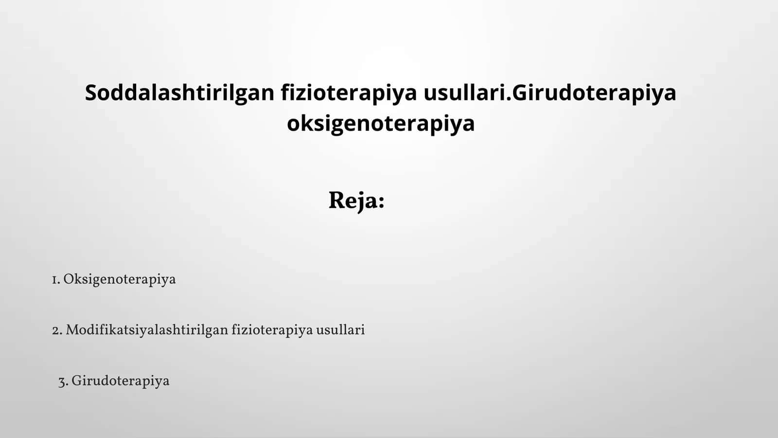 Girudoterapiya 1