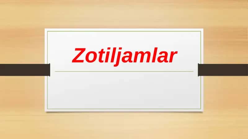 Pnevmoniya | Zotiljam 1