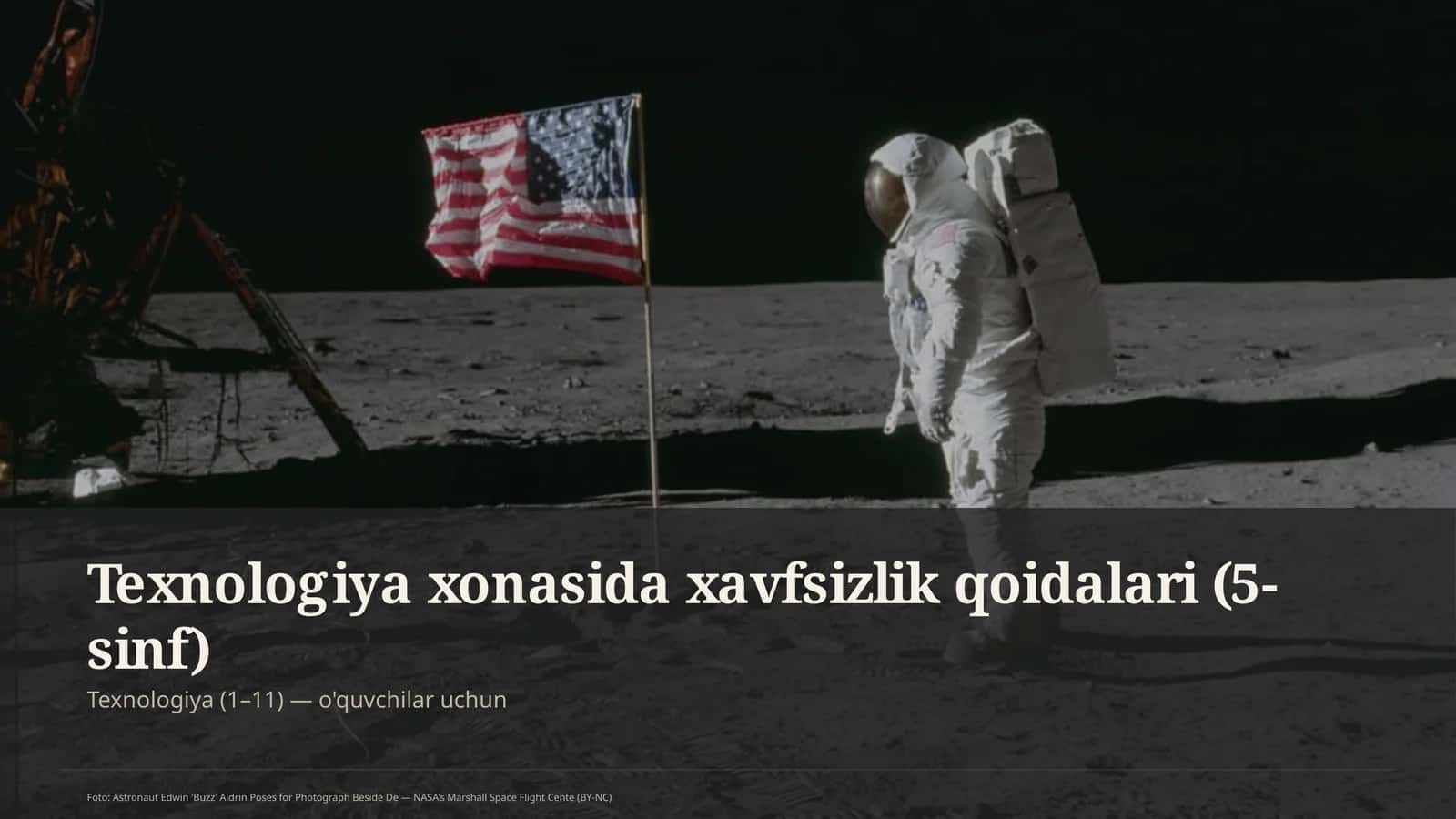 Texnologiya xonasida xavfsizlik qoidalari (5-sinf) 1
