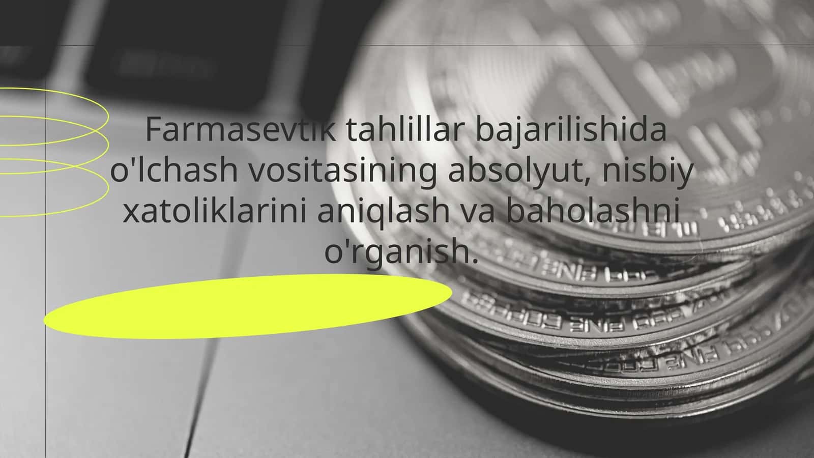 Farmasevtik tahlillar bajarilishi 1