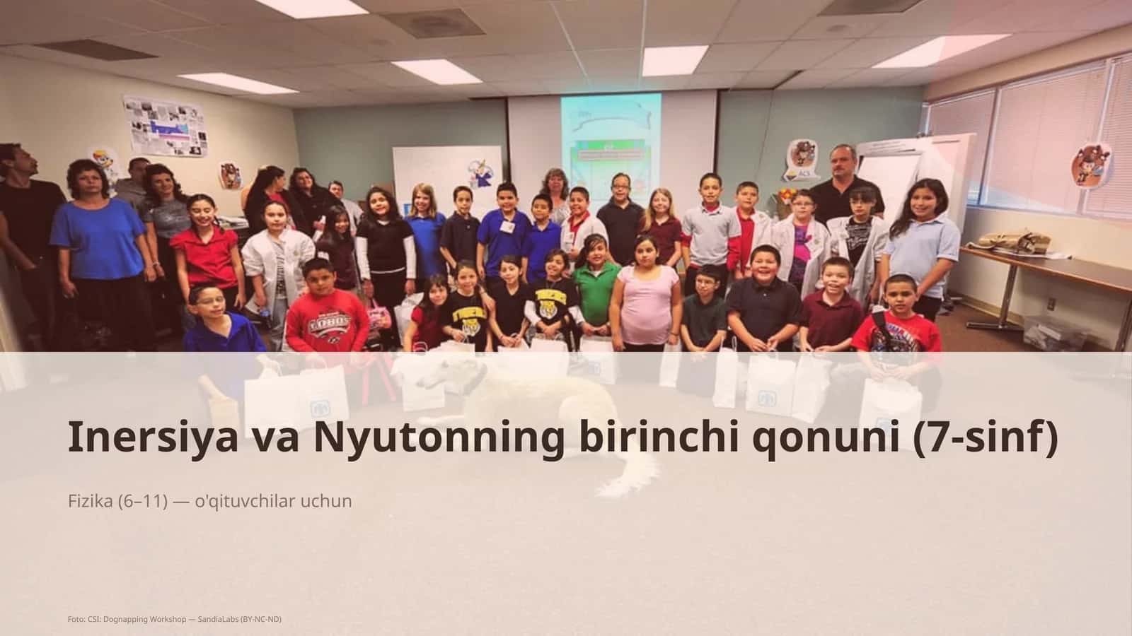 Inersiya va Nyutonning birinchi qonuni (7-sinf) 1