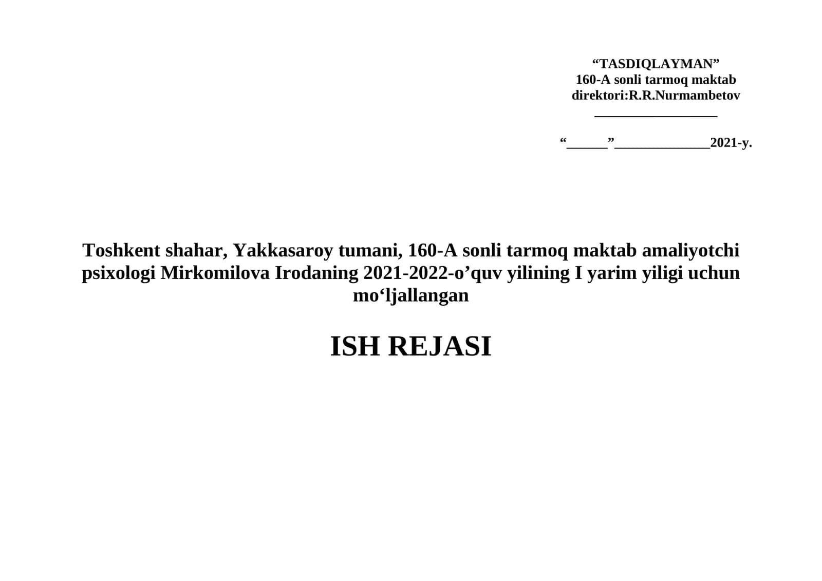 ISH REJASI 1