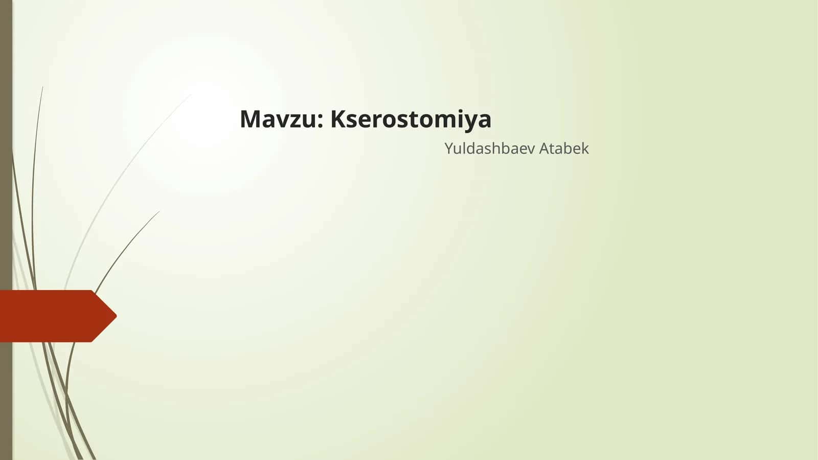 Kserostomiya 1