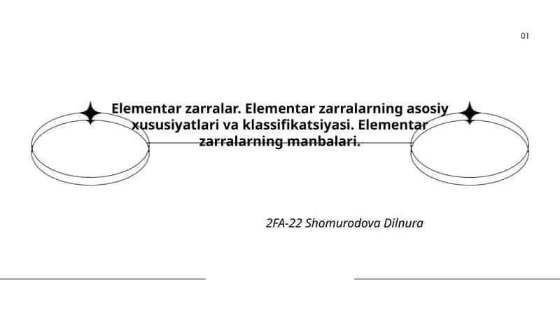 Elementar zarralar 1