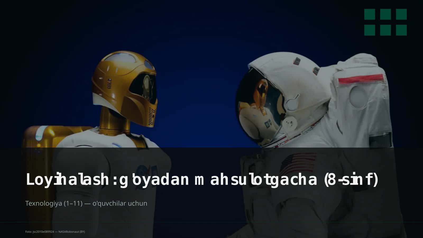 g'oyadan mahsulotgacha (8-sinf) 1