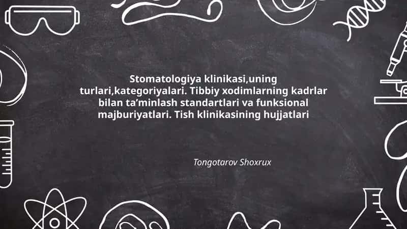 Stomatologiya klinikasi 1