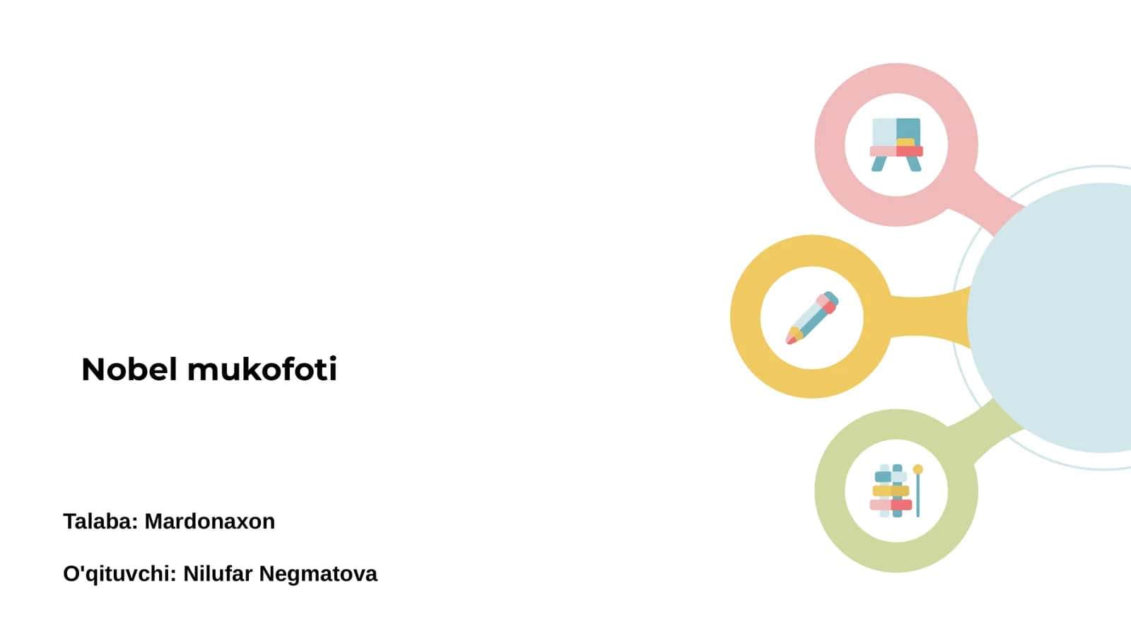 Nobel mukofoti 1