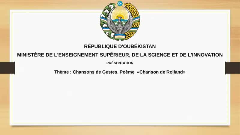 Chanson de Roland 1