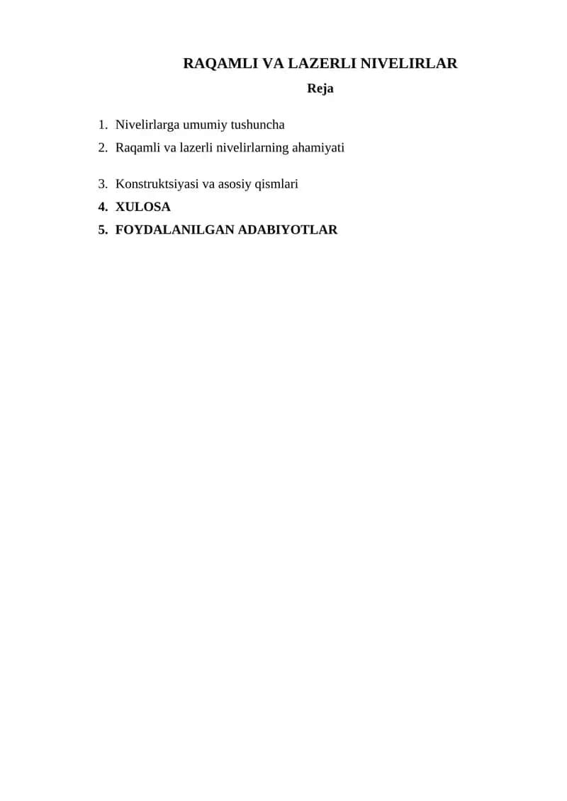 Raqamli va lazerli nivelirlar 1