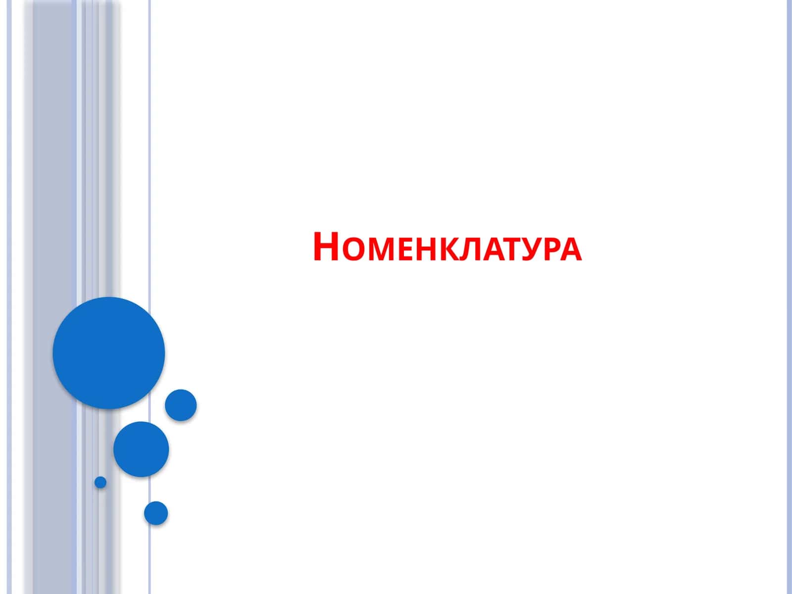 Номенклатура ҳақида тушунча 1