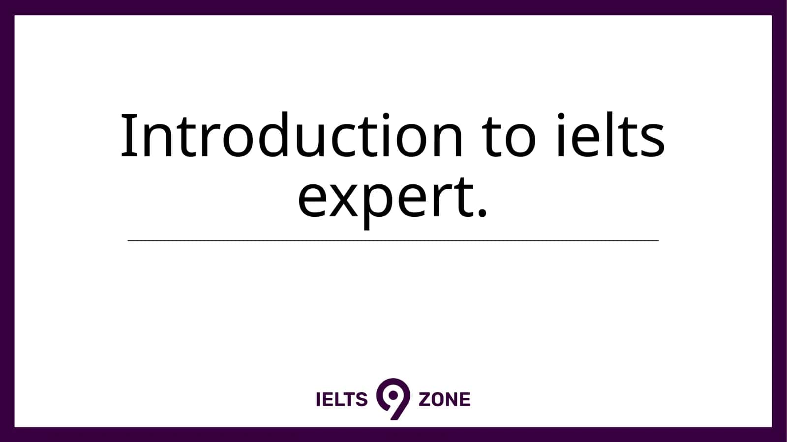 IELTS Expert 1