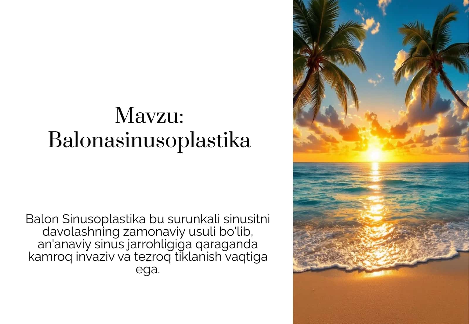 Balonasinusoplastika 1