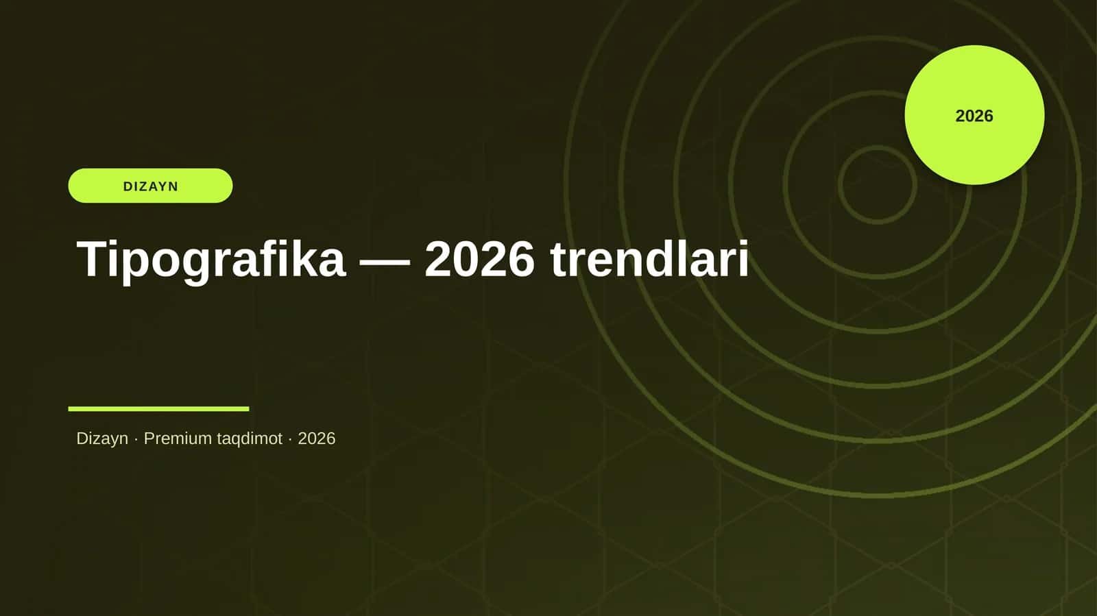 Tipografika — 2026 trendlari 1