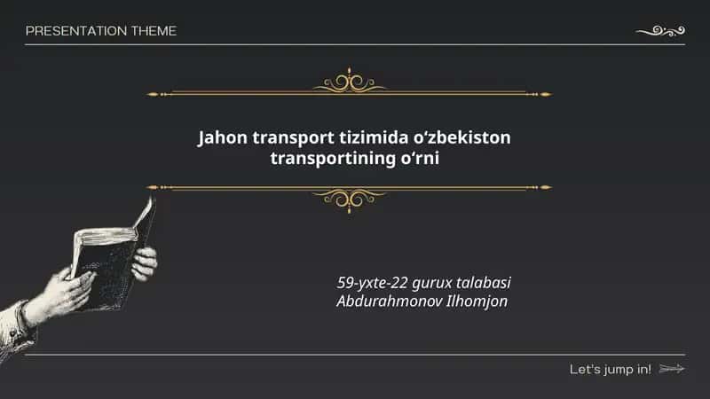 O'zbekiston transport tizimi