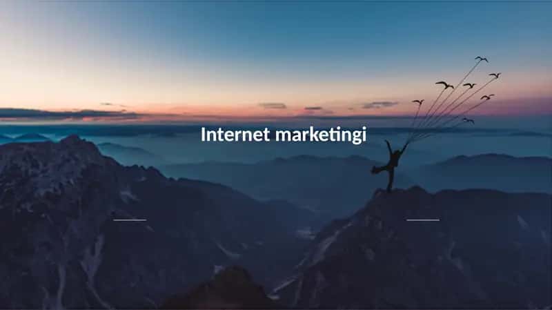 Internet marketingi 1