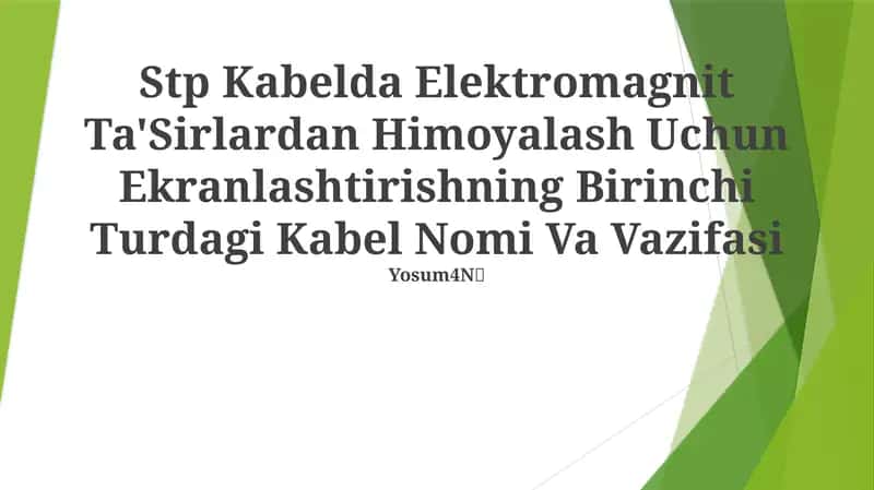 STP Kabellari 1