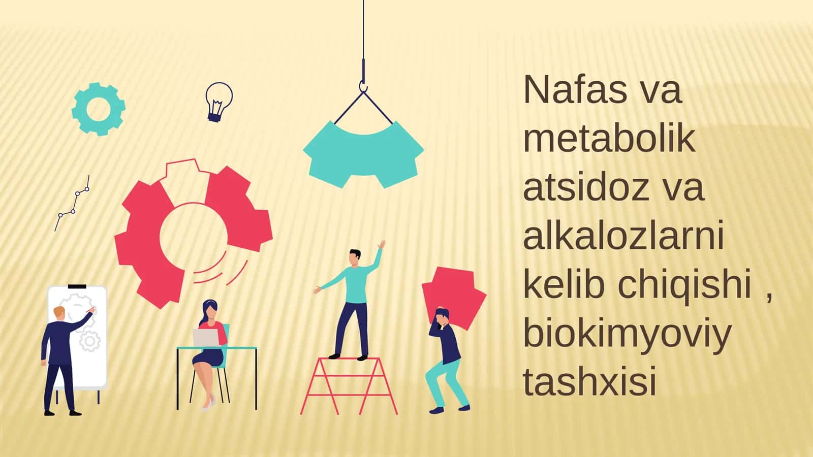 Nafas va metabolik atsidoz va alkalozlarni kelib chiqishi, biokimyoviy tashxisi 1