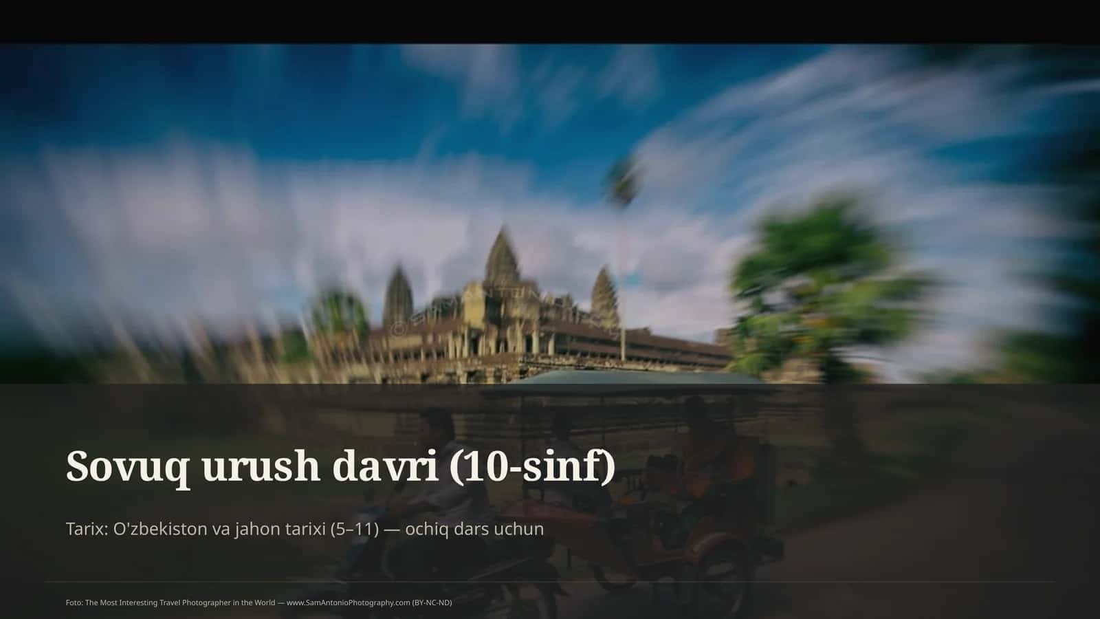 Sovuq urush davri (10-sinf) 1