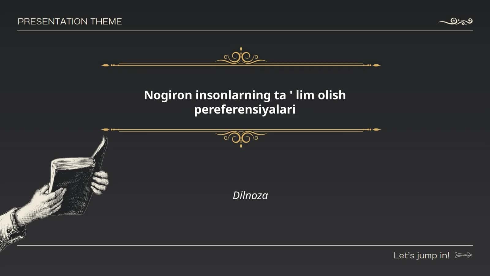 Nogiron insonlar uchun inkluziv ta'lim metodlari 1