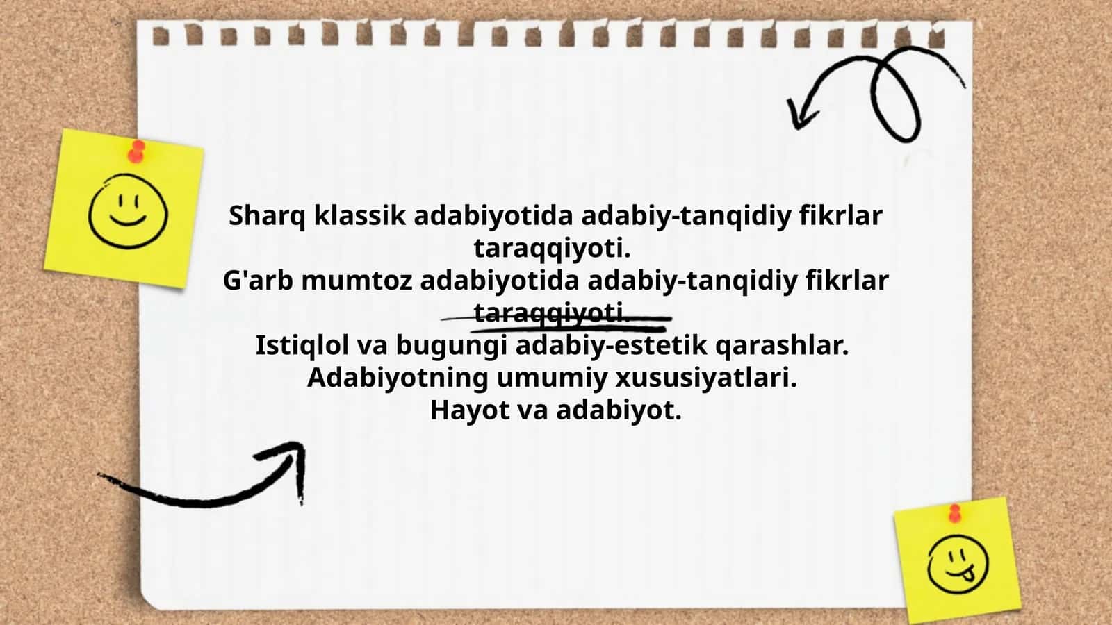 Adabiy-tanqidiy Fikrlar Taraqqiyoti 1