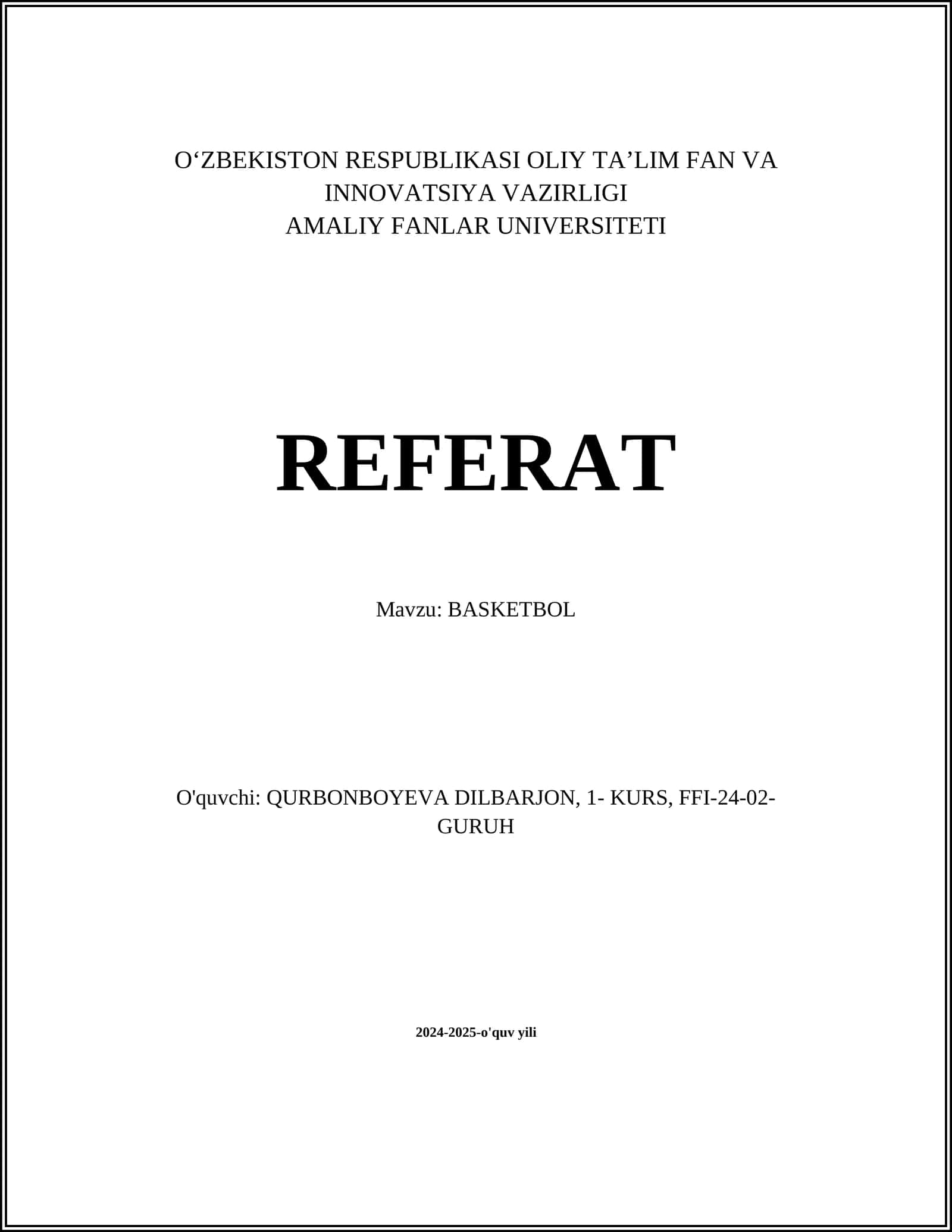 BASKETBOL 1