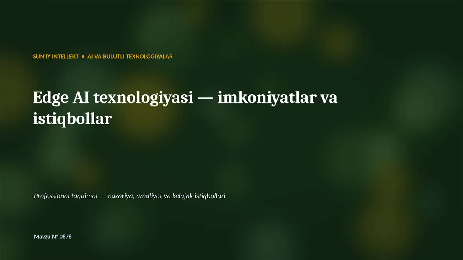 Bulutli AI 1