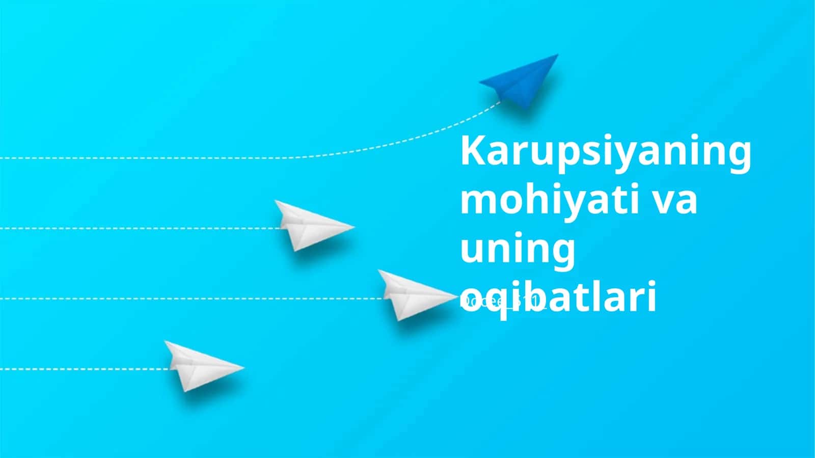 Korrupsiyaning mohiyati va uning oqibatlari 1