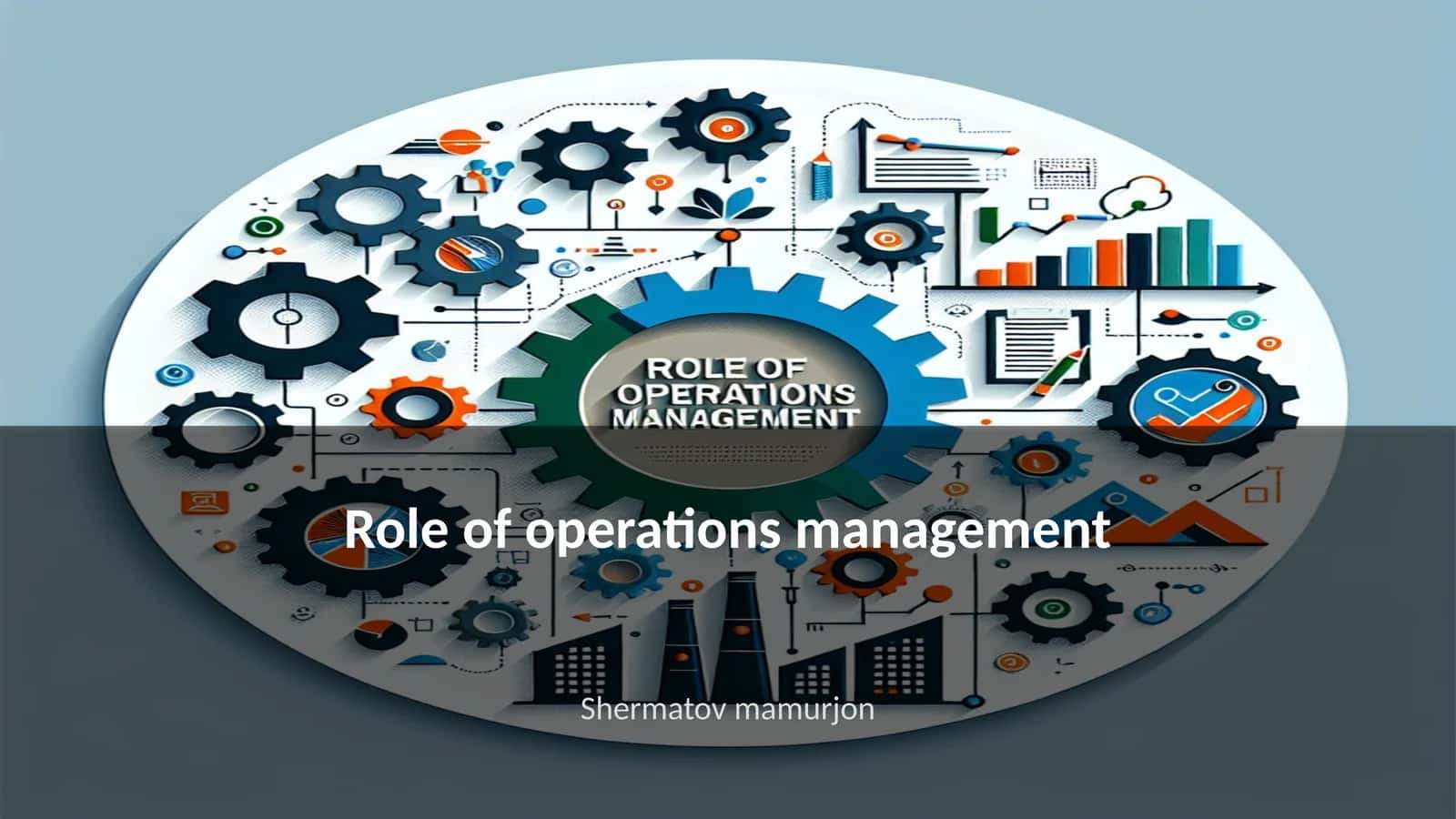Role of operations management 1