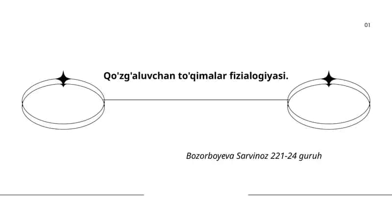 Qo'zg'aluvchan to'qimalar fizialogiyasi 1