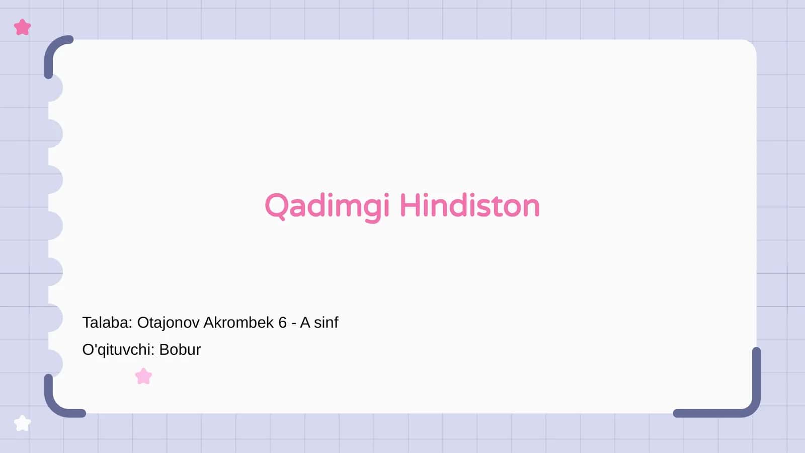 Qadimgi Hindiston 1