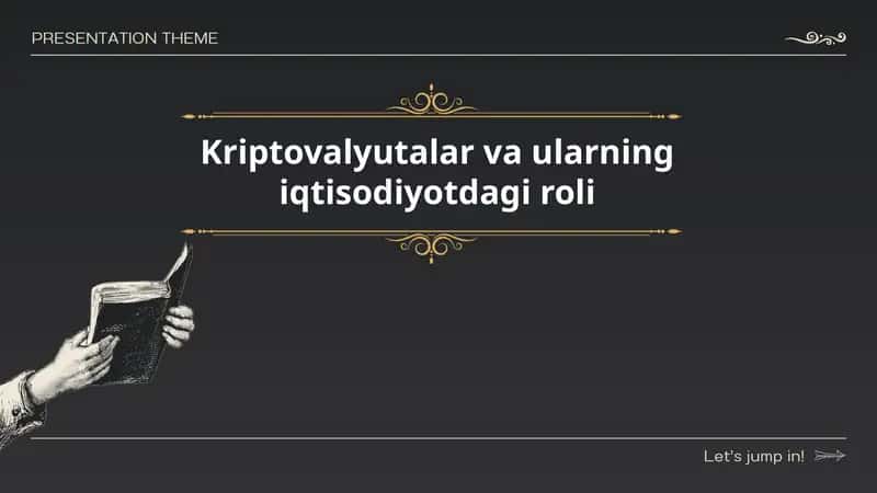 Kriptovalyutalar va ularning iqtisodiyotdagi roli 1