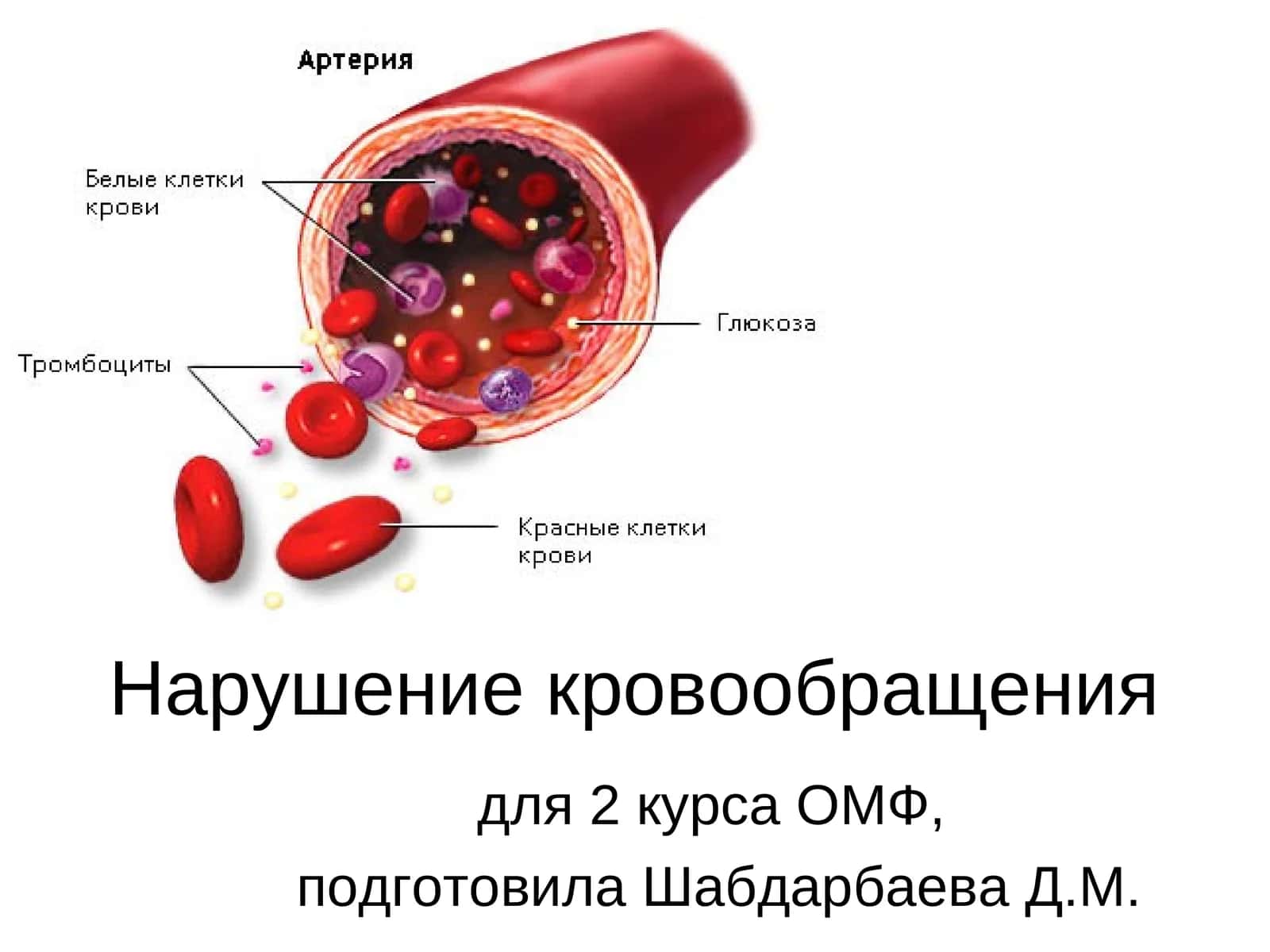 Нарушение кровообращения 1
