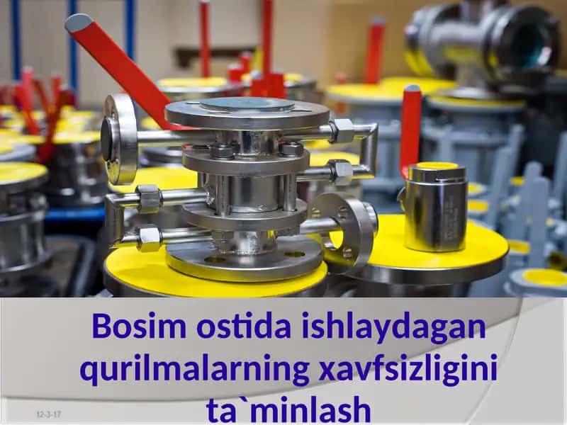 Xavfsizlik texnikasi 1