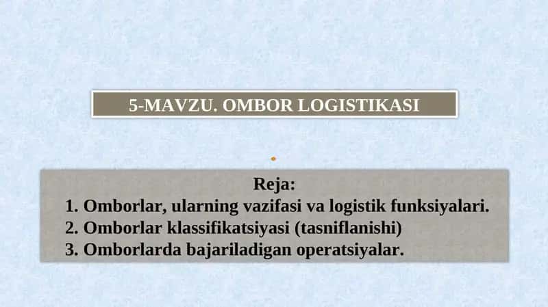 OMBOR LOGISTIKASI 1