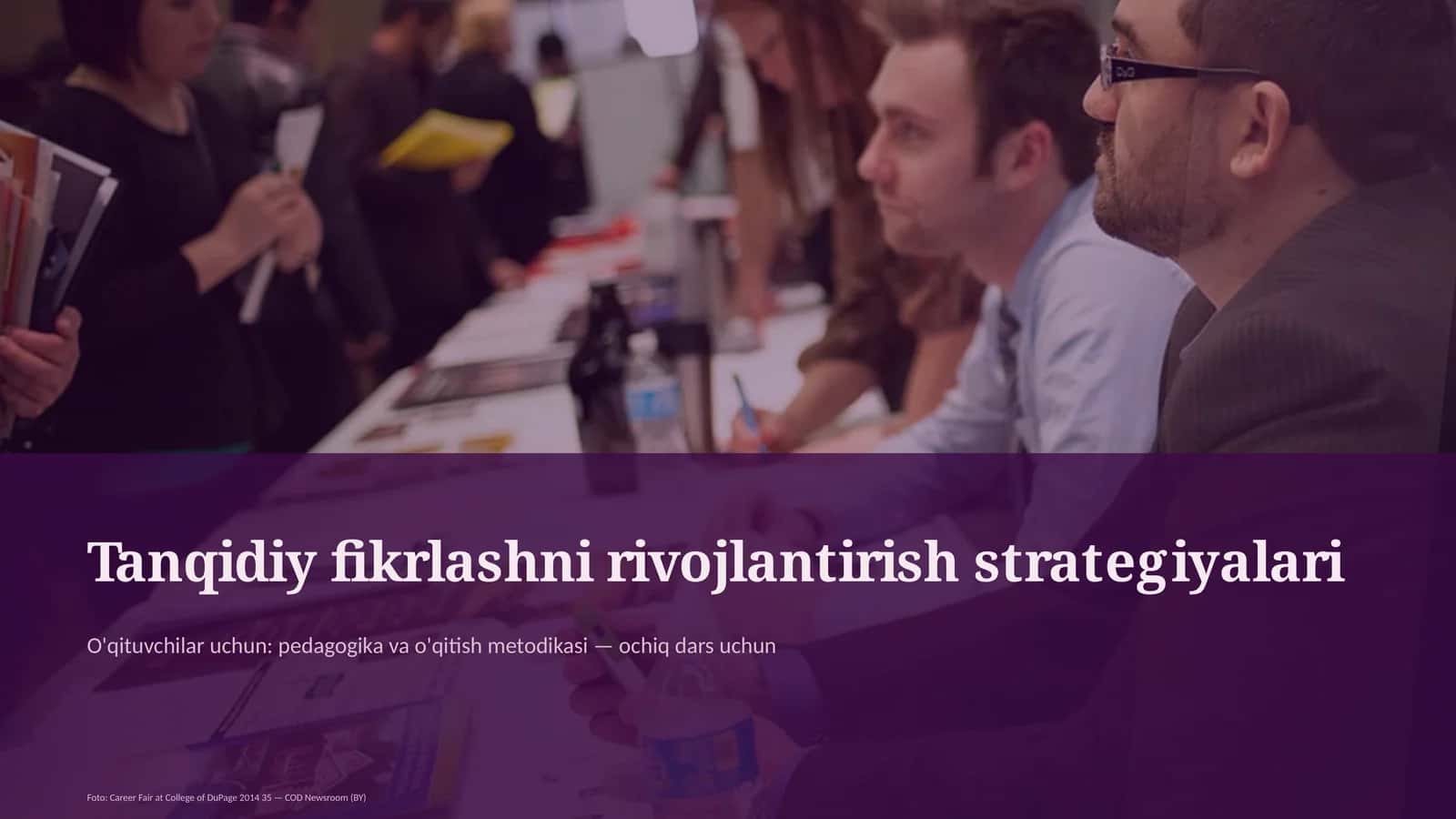 Tanqidiy fikrlashni rivojlantirish strategiyalari 1