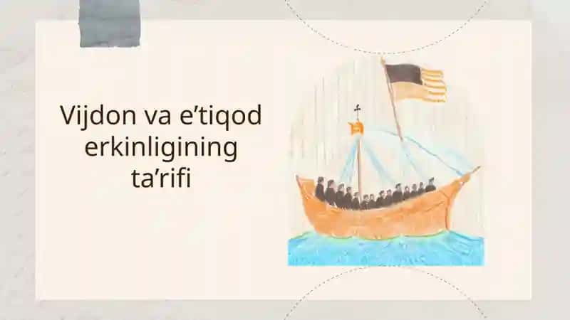 Vijdon va e’tiqod erkinligining ta’rifi