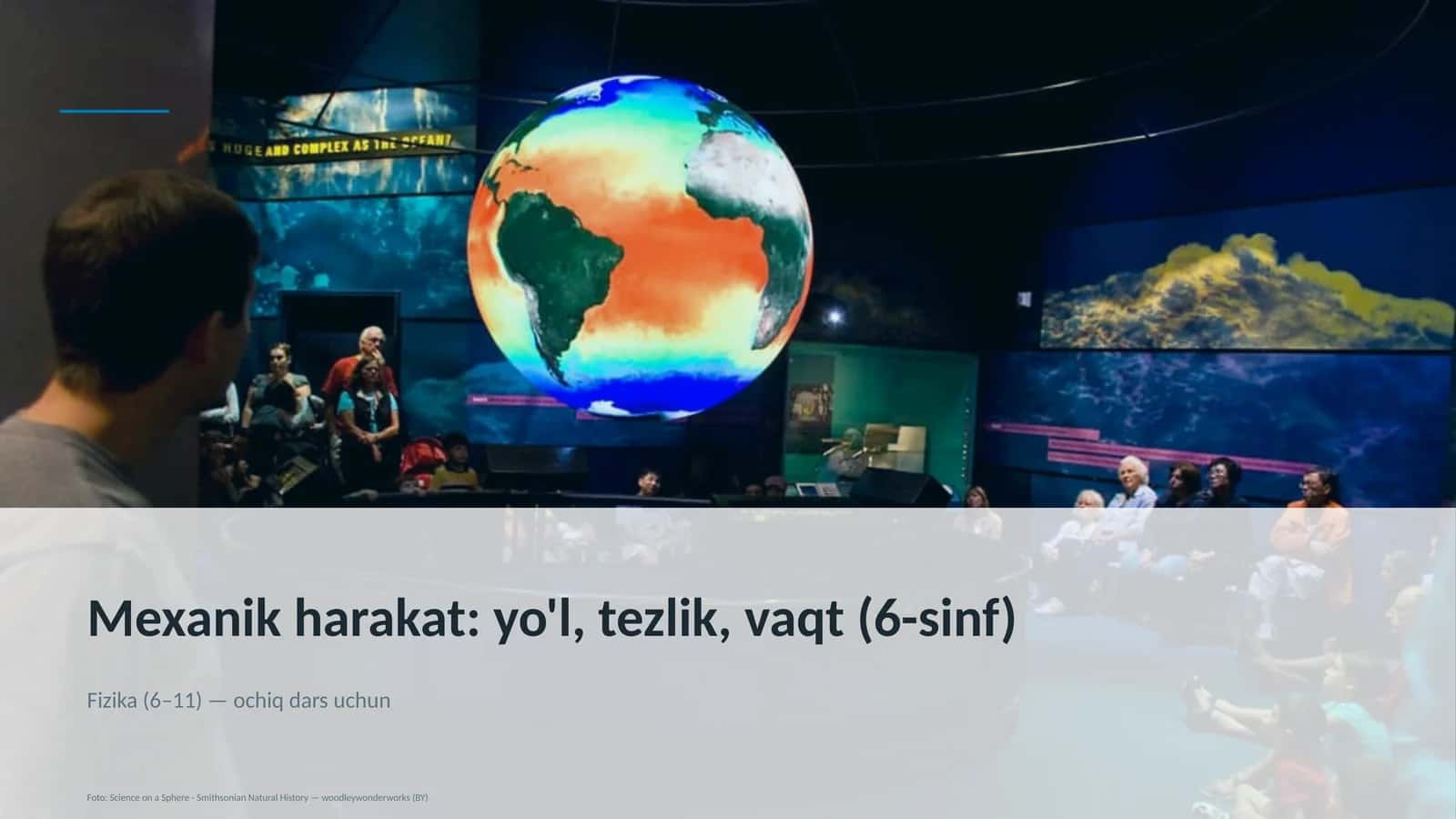 Mexanik harakat: yo'l, tezlik, vaqt (6-sinf) 1