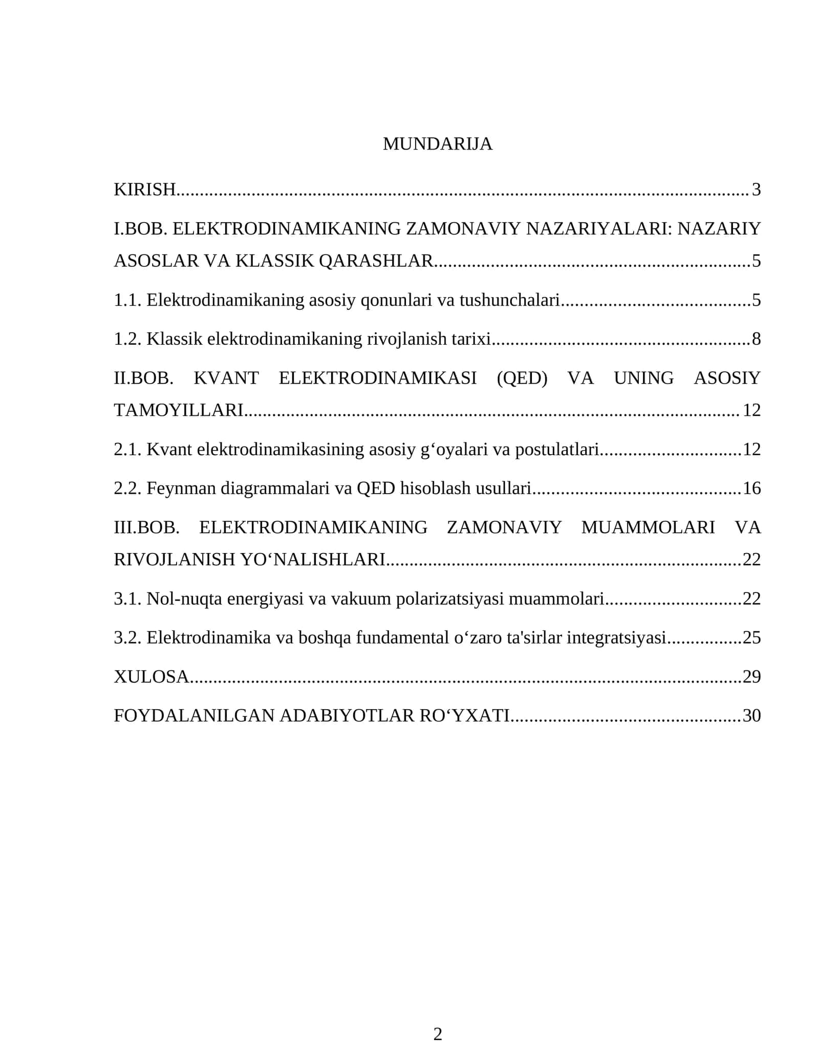 ELEKTRODINAMIKANING 1