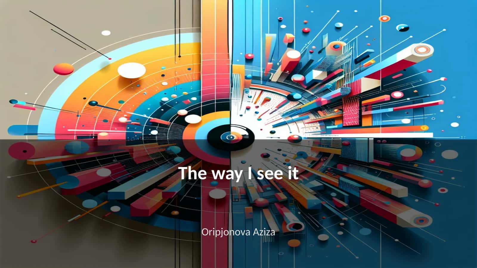 The way I see it 1