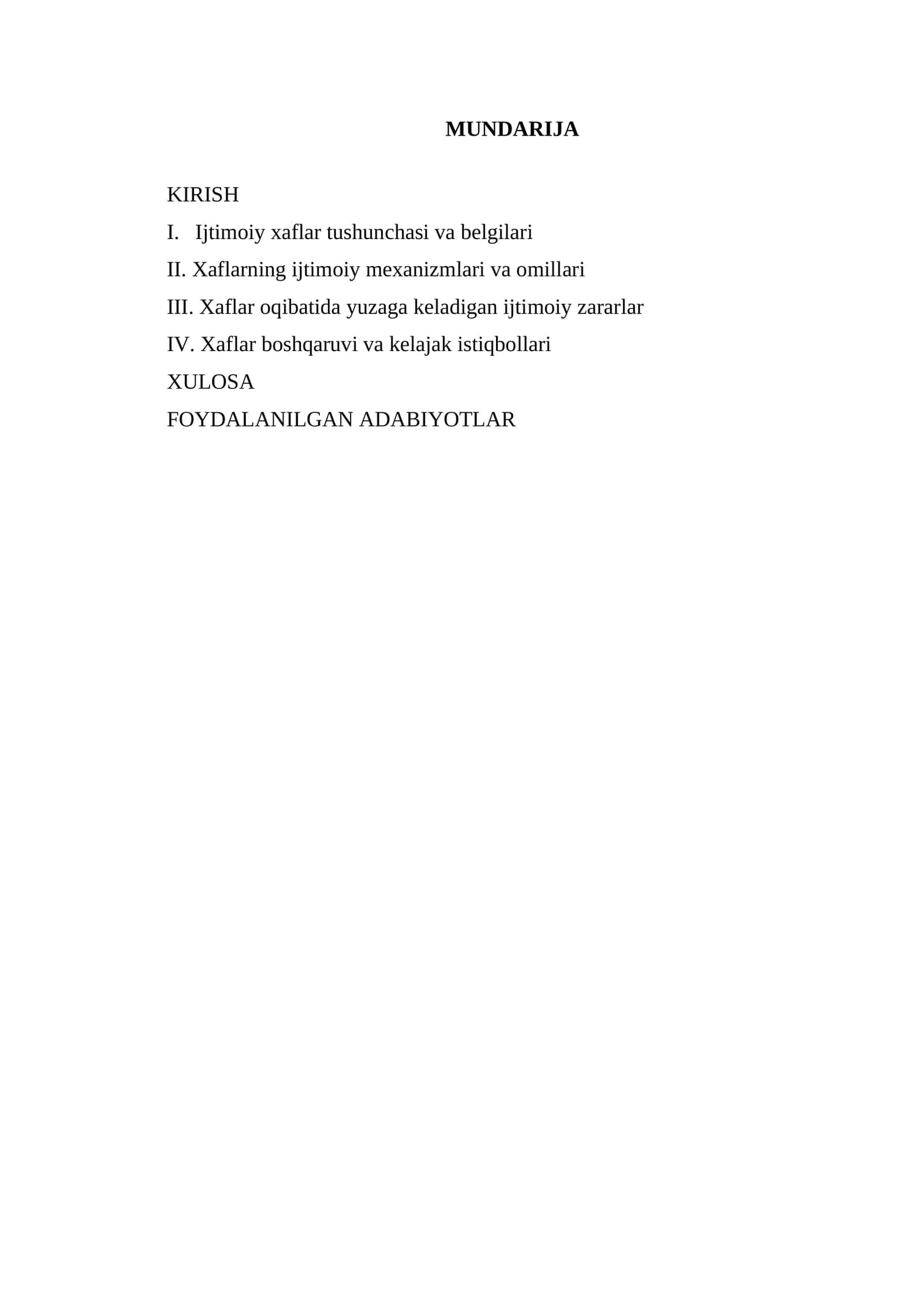 Ijtimoiy xaflar 1