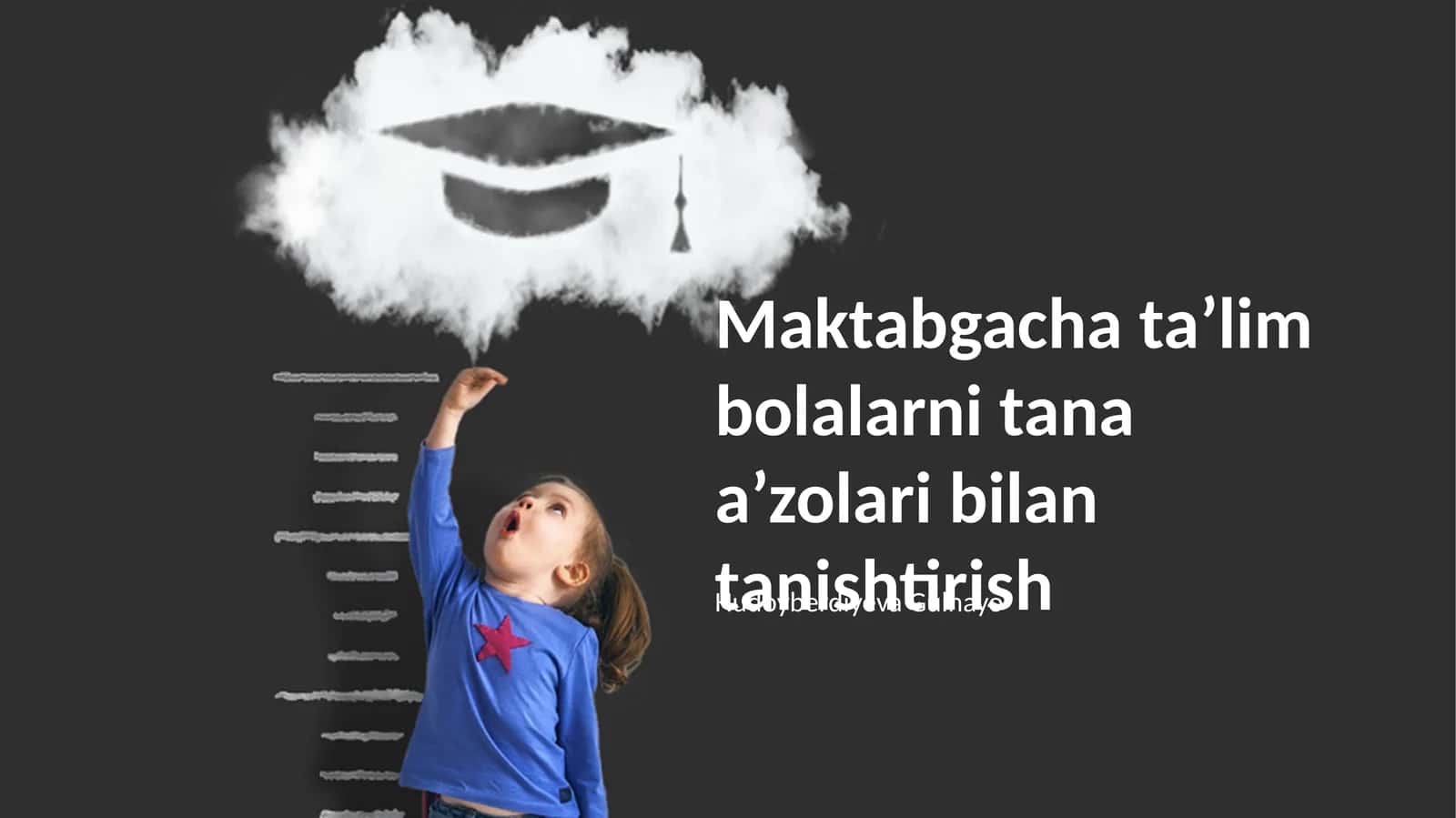 Maktabgacha ta'lim bolalarni tana a’zolari bilan tanishtirish 1
