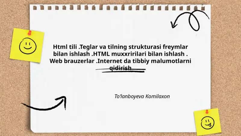 Html tili 1